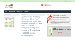 Desktop Screenshot of ionvapor.com